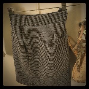 Ann Taylor Navy and Cream shorts,